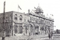 Zameer Hussain, 11 x 16 Inch, Pen ink On Paper, Cityscape Painting-AC-ZAH-120